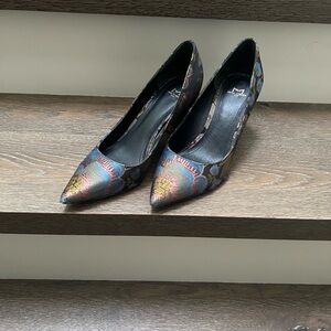 Stylish Floral Women's Heels